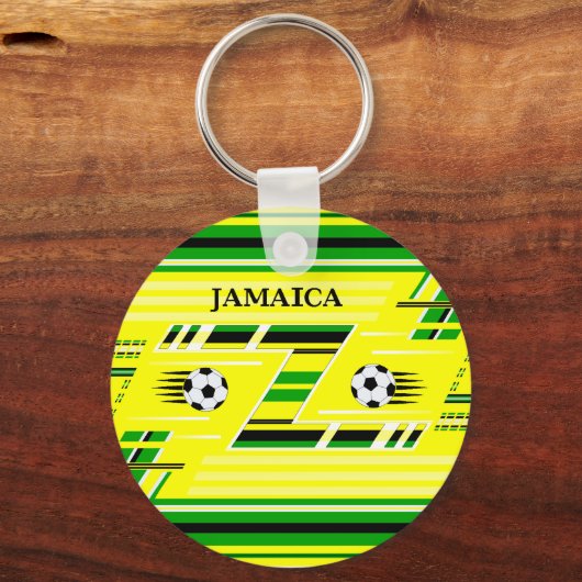 Jamaica Soccer Schlüsselanhänger (Vorderseite)