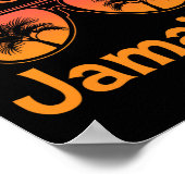 Jamaica Spring Break 2025 Family Vacation Beach VI Poster (Ecke)