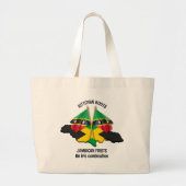 JAMAICA ST KITTS Irie Combination Jumbo Stoffbeutel (Vorne)