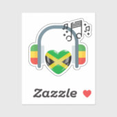 Jamaica Sticker (Blatt)