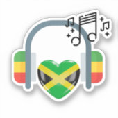 Jamaica Sticker (Vorderseite)