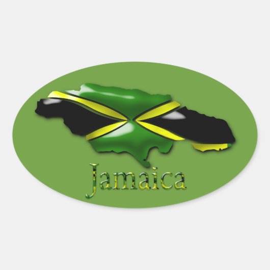 Jamaica Sticker (Vorderseite)