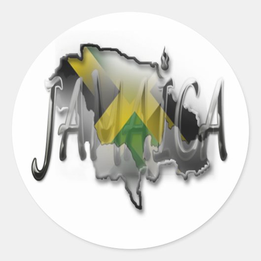 Jamaica Sticker (Vorderseite)