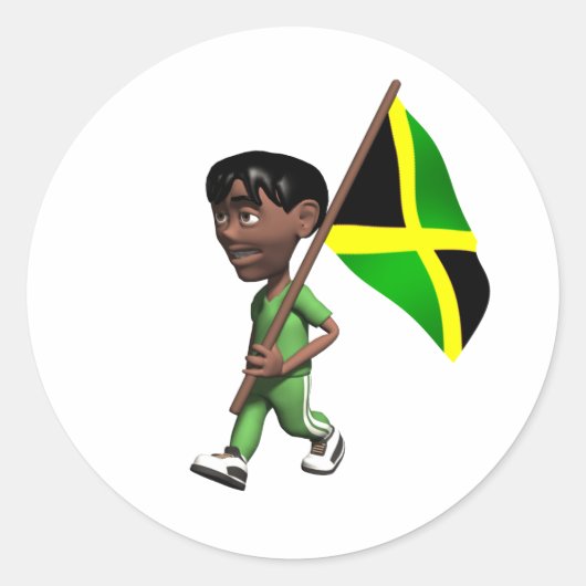 Jamaica Sticker (Vorderseite)