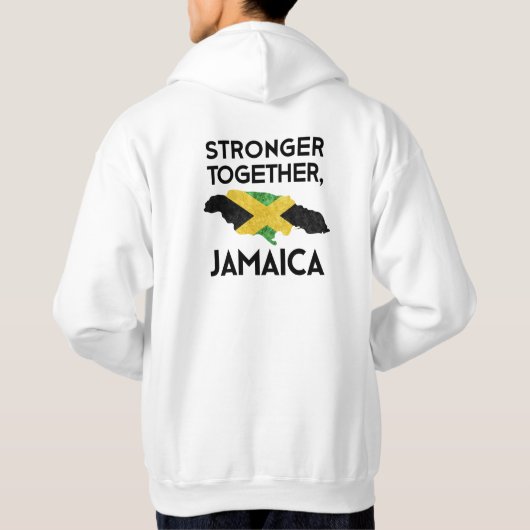 Jamaica Strong Hurricane Melissa Support Tee (Rückseite)