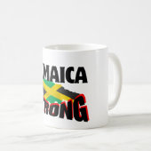 Jamaica Strong.w Kaffeetasse (VorderseiteRechts)