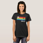 Jamaica Sunset Design Jamaican Island Vacation Jam T-Shirt (Vorne ganz)