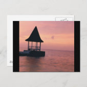 Jamaica Sunset Postkarte (Vorne/Hinten)