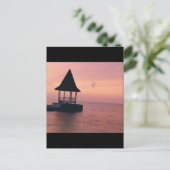 Jamaica Sunset Postkarte (Stehend Vorderseite)