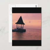 Jamaica Sunset Postkarte (Vorne/Hinten)