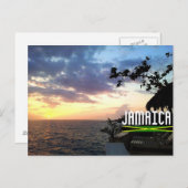 Jamaica Sunset Postkarte (Vorne/Hinten)