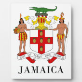 JAMAICA - Symbol/Wappen/Fahne/Farben/Emblem Fotoplatte (Vorderseite)