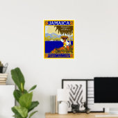 Jamaica ~ The Gem of the Tropics Poster (Heimbüro)