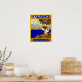 Jamaica ~ The Gem of the Tropics Poster (Küche)