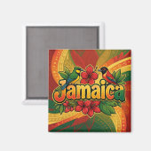 Jamaica-Träume  Magnet (Vorderseite/Rückseite)