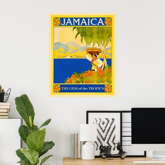Jamaica Travel Poster (Heimbüro)