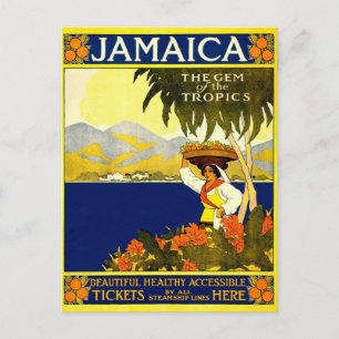 Jamaica Travel Postkarte