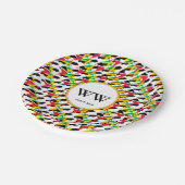 JAMAICA TRINIDAD Dual Heritage Party Pappteller (Schrägansicht)