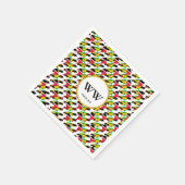 JAMAICA TRINIDAD FLAG Geburtstagsduales Party Serviette (Ecke)