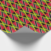 Jamaica Trinidad Geschenkpapier (Ecke)