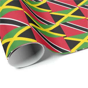 Jamaica Trinidad Geschenkpapier