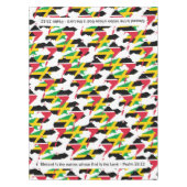 JAMAICA TRINIDAD Gesegnetes Nationalerbe Tischdecke (Vorderseite)