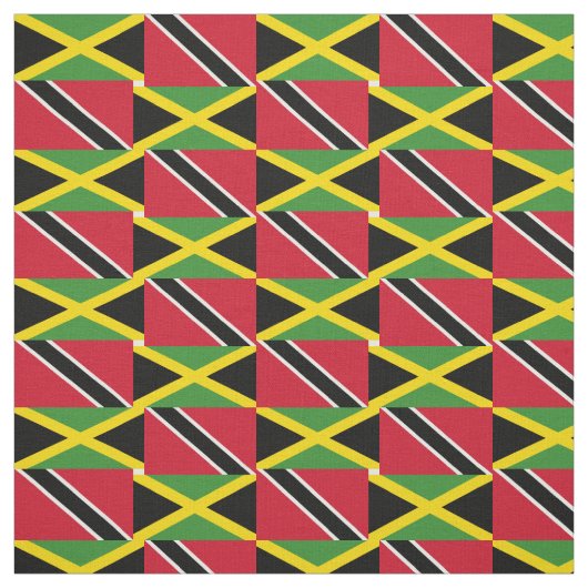 Jamaica Trinidad Stoff (Muster)
