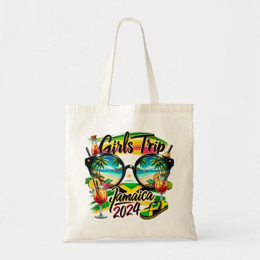 Jamaica Tropical Adventure Tote Bag Tragetasche (Vorne)