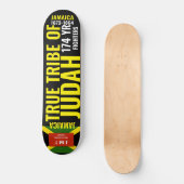 JAMAICA TRUE TRIBE OF JUDAH Skateboard (Vorderseite)