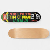 JAMAICA TRUE TRIBE OF JUDAH Skateboard (Horizontal)