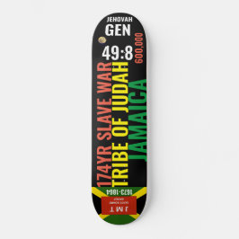 JAMAICA TRUE TRIBE OF JUDAH Skateboard