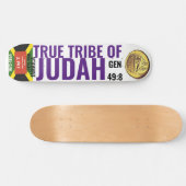 JAMAICA TRUE TRIBE OF JUDAH Skateboard (Horizontal)