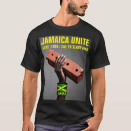 JAMAICA UNITE Basic Dark T - Shirt
