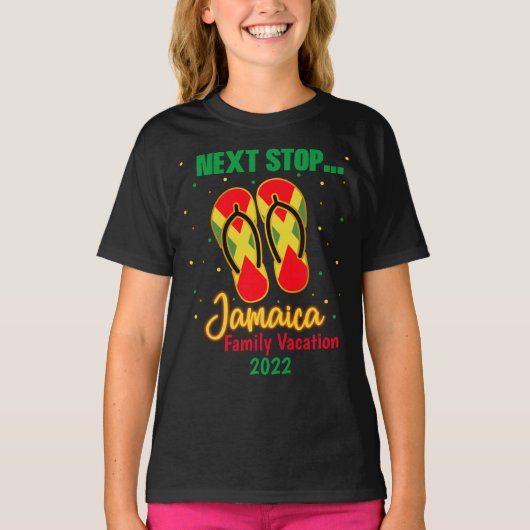 Jamaica Vacation Next Stop Jamaica Group Matching T-Shirt (Vorderseite)