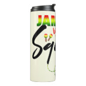 Jamaica Vacation Squad Group Matching Reggae Thermosbecher (Nach links gedreht)