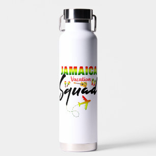 Jamaica Vacation Squad Group Matching Reggae Trinkflasche