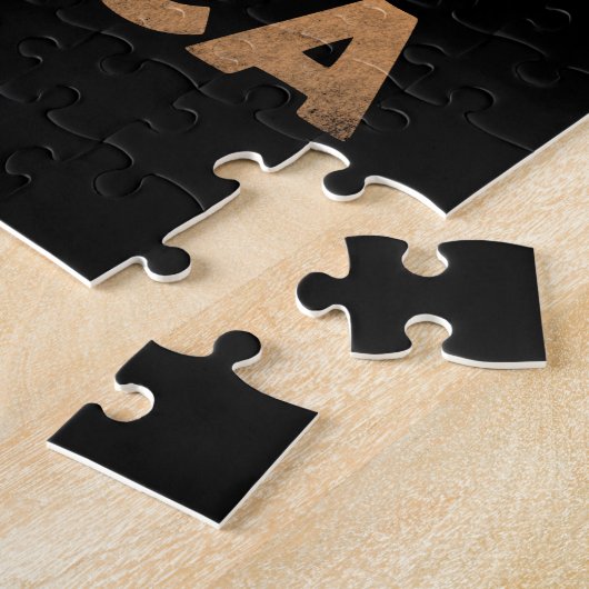 Jamaica Vintag Sunset Scene Graphic Puzzle (Seite)