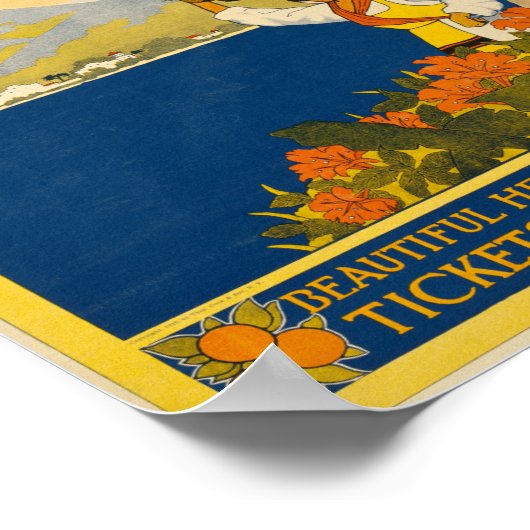 Jamaica Vintage Poster (Ecke)