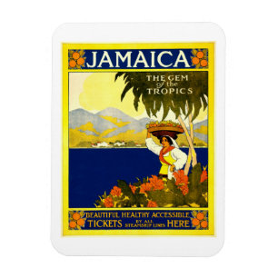 Jamaica Vintage Reiseplakat Magnet