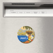 Jamaica Vintage Stil Magnet (In Situ (Geschirrspüler))