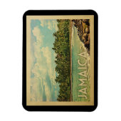 Jamaica Vintage Travel Magnet (Vertikal)