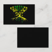 Jamaica Visitenkarte (Vorne/Hinten)