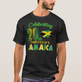 Jamaica Wedding Honeymoon 10. 50. 25. Anniversa T-Shirt (Vorderseite)