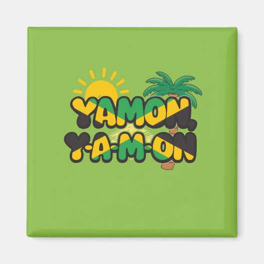 jamaica yamon magnet (Vorne)