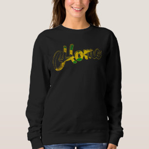 Jamaica Zuhause Rastafarian Reggae Vintag Jamaican Sweatshirt