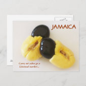 Jamaican Ackee Postcard Postkarte (Vorne/Hinten)