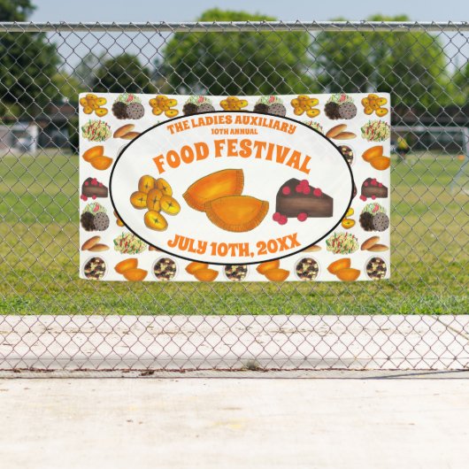 Jamaican Beef Patty Food Fest Karibik Küche Banner (Insitu)