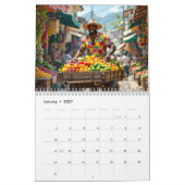Jamaican calendar kalender (Jan 2027)