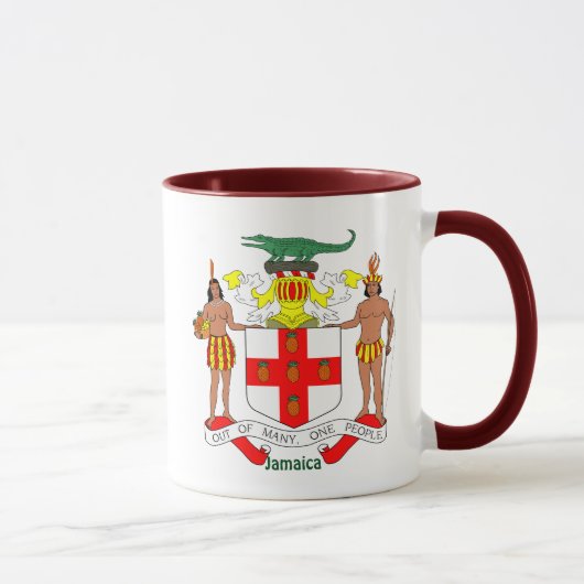 Jamaican Coat of Arms and Anthem Tasse (Rechts)