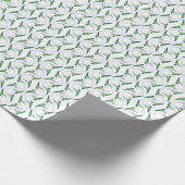 Jamaican Doctor Bird Wrapping Paper Geschenkpapier (Ecke)